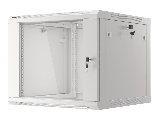 LANBERG RACKOVÁ SKŘÍŇ 19" PRO MONTÁŽ NA STĚNU 9U / 600X600 (FLAT PACK) V2 ŠEDÁ - obrázek č. 10