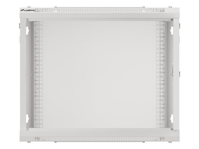 LANBERG RACKOVÁ SKŘÍŇ 19" PRO MONTÁŽ NA STĚNU 9U / 600X600 (FLAT PACK) V2 ŠEDÁ - obrázek č. 8
