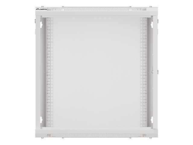 LANBERG RACKOVÁ SKŘÍŇ 19" NÁSTĚNNÁ 12U / 600X600 PRO VLASTNÍ MONTÁŽ S KOVOVÝMI DVEŘMI ŠEDÁ - obrázek č. 4