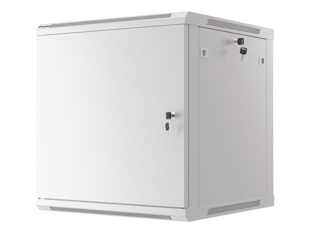 LANBERG RACKOVÁ SKŘÍŇ 19" NÁSTĚNNÁ 12U / 600X600 PRO VLASTNÍ MONTÁŽ S KOVOVÝMI DVEŘMI ŠEDÁ - obrázek č. 8