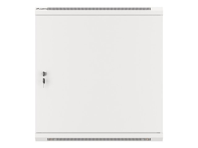 LANBERG RACKOVÁ SKŘÍŇ 19" NÁSTĚNNÁ 12U / 600X600 PRO VLASTNÍ MONTÁŽ S KOVOVÝMI DVEŘMI ŠEDÁ - obrázek č. 3
