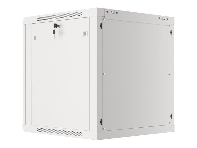 LANBERG RACKOVÁ SKŘÍŇ 19" NÁSTĚNNÁ 12U / 600X600 PRO VLASTNÍ MONTÁŽ S KOVOVÝMI DVEŘMI ŠEDÁ - obrázek č. 6
