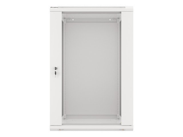 LANBERG 19" RACKOVÁ SKŘÍŇ PRO MONTÁŽ NA STĚNU 18U / 600X600 (FLAT PACK) ŠEDÁ V2 - obrázek č. 8