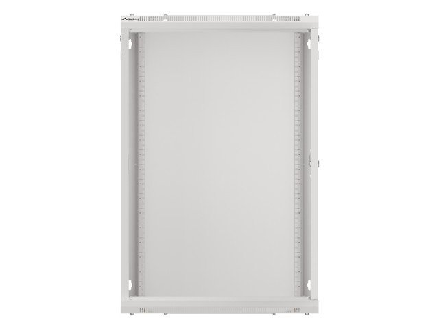 LANBERG 19" RACKOVÁ SKŘÍŇ PRO MONTÁŽ NA STĚNU 18U / 600X600 (FLAT PACK) ŠEDÁ V2 - obrázek č. 9