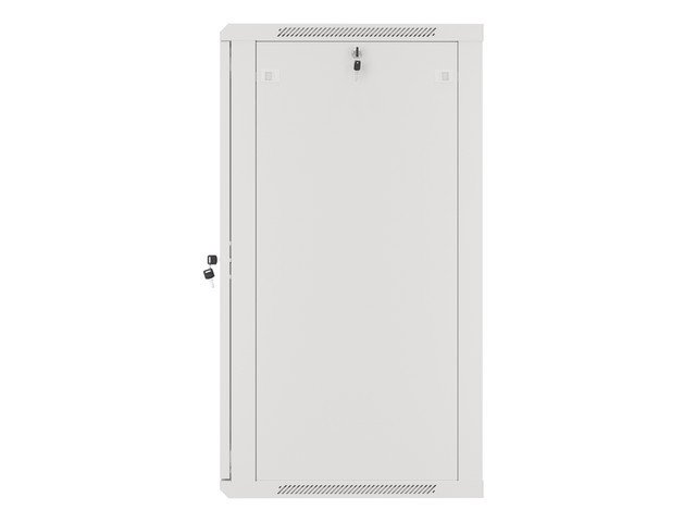 LANBERG 19" RACKOVÁ SKŘÍŇ PRO MONTÁŽ NA STĚNU 22U / 600X600 (FLAT PACK) S PROSKLENÝMI DVEŘMI ŠEDÁ V2 - obrázek č. 3