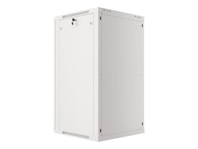 LANBERG 19" RACKOVÁ SKŘÍŇ PRO MONTÁŽ NA STĚNU 22U / 600X600 (FLAT PACK) S PROSKLENÝMI DVEŘMI ŠEDÁ V2 - obrázek č. 12