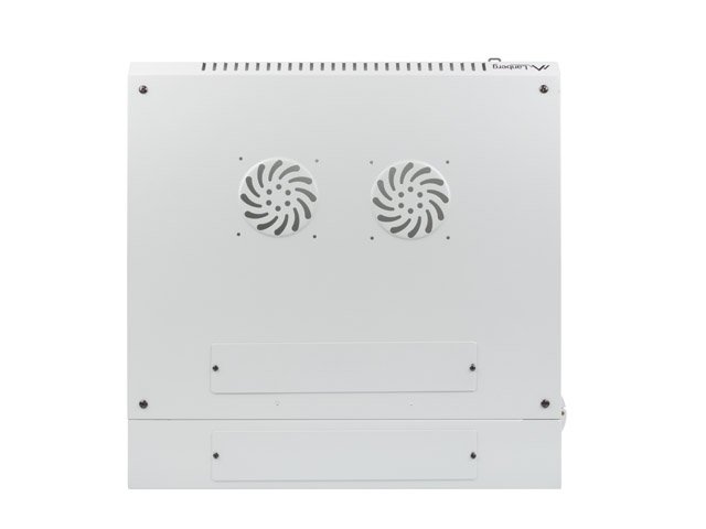 LANBERG RACKOVÁ SKŘÍŇ 19" DVOUDÍLNÁ NÁSTĚNNÁ 12U / 600X600 (FLAT PACK) ŠEDÁ - obrázek č. 1