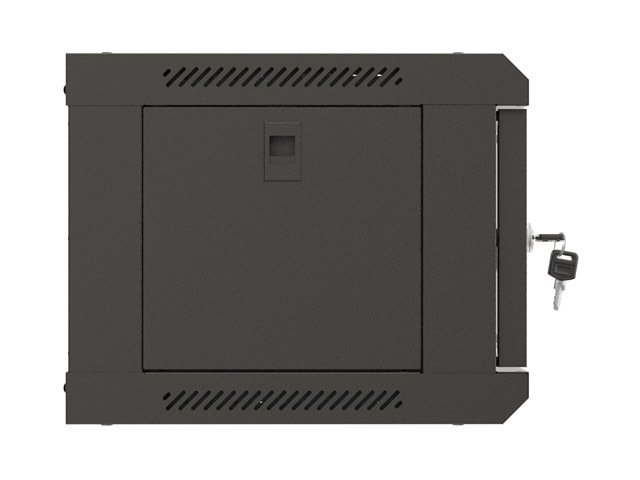 LANBERG RACKOVÁ SKŘÍŇ 19" NÁSTĚNNÁ 4U / 540X350 (FLAT PACK) S PROSKLENÝMI DVEŘMI ČERNÁ - obrázek č. 5