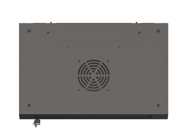 LANBERG RACKOVÁ SKŘÍŇ 19" NÁSTĚNNÁ 4U / 540X350 (FLAT PACK) S PROSKLENÝMI DVEŘMI ČERNÁ - obrázek č. 8