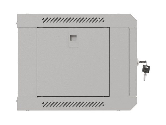 LANBERG RACKOVÁ SKŘÍŇ 19" NÁSTĚNNÁ 4U / 540X350 (FLAT PACK) S PROSKLENÝMI DVEŘMI ŠEDÁ - obrázek č. 6