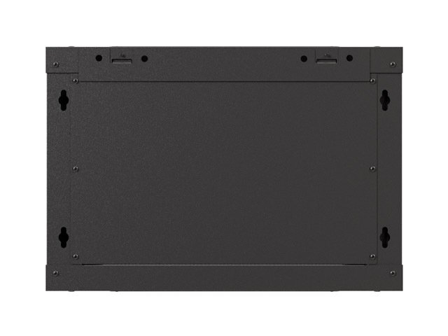 LANBERG 19" RACKOVÁ SKŘÍŇ PRO MONTÁŽ NA STĚNU 6U / 540X350 (FLAT PACK) S PROSKLENÝMI DVEŘMI ČERNÁ - obrázek č. 4