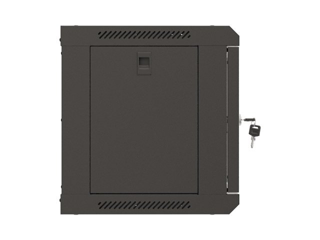 LANBERG 19" RACKOVÁ SKŘÍŇ PRO MONTÁŽ NA STĚNU 6U / 540X350 (FLAT PACK) S PROSKLENÝMI DVEŘMI ČERNÁ - obrázek č. 6