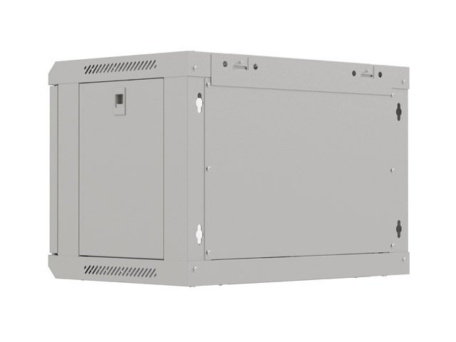 LANBERG 19" RACKOVÁ SKŘÍŇ PRO MONTÁŽ NA STĚNU 6U / 540X350 (FLAT PACK) S PROSKLENÝMI DVEŘMI ŠEDÁ - obrázek č. 11