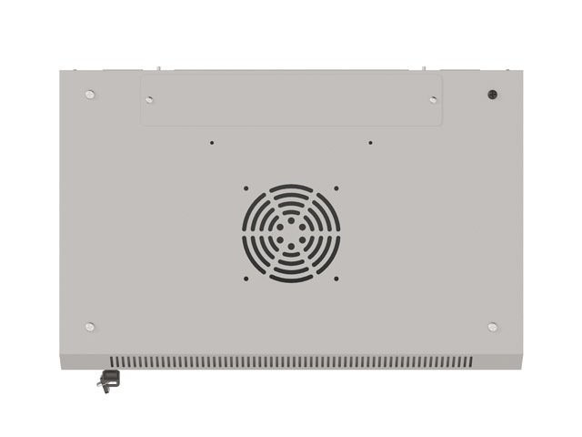 LANBERG 19" RACKOVÁ SKŘÍŇ PRO MONTÁŽ NA STĚNU 6U / 540X350 (FLAT PACK) S PROSKLENÝMI DVEŘMI ŠEDÁ - obrázek č. 9