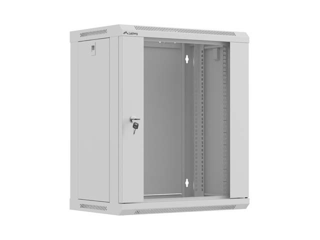 LANBERG 19" RACKOVÁ SKŘÍŇ 12U / 540X350 (FLAT PACK) S PROSKLENÝMI DVEŘMI ŠEDÁ - obrázek č. 6