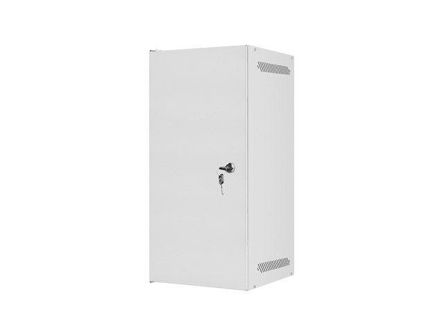 LANBERG RACKOVÁ SKŘÍŇ 10" NÁSTĚNNÁ 12U / 280X310 PRO VLASTNÍ MONTÁŽ S KOVOVÝMI DVEŘMI ŠEDÁ-FLAT PACK - obrázek č. 2