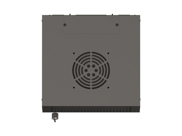 LANBERG RACKOVÁ SKŘÍŇ 10" NÁSTĚNNÁ 4U / 300X300 (FLAT PACK) S PROSKLENÝMI DVEŘMI ČERNÁ - obrázek č. 9