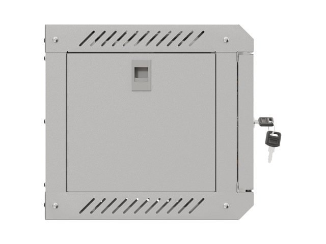 LANBERG RACKOVÁ SKŘÍŇ 10" NÁSTĚNNÁ 4U / 300X300 (FLAT PACK) S PROSKLENÝMI DVEŘMI ŠEDÁ - obrázek č. 6