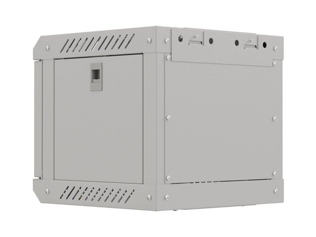 LANBERG RACKOVÁ SKŘÍŇ 10" NÁSTĚNNÁ 4U / 300X300 (FLAT PACK) S PROSKLENÝMI DVEŘMI ŠEDÁ - obrázek č. 11