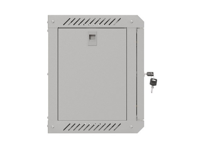 LANBERG RACKOVÁ SKŘÍŇ 10" NÁSTĚNNÁ 6U / 300X300 (FLAT PACK) S PROSKLENÝMI DVEŘMI ŠEDÁ - obrázek č. 6