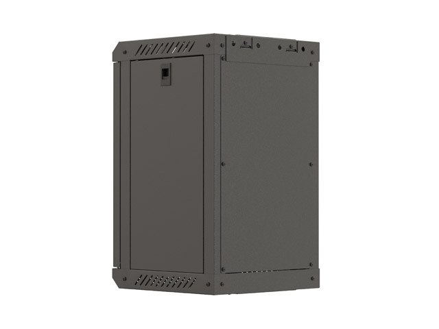 LANBERG RACKOVÁ SKŘÍŇ 10" NÁSTĚNNÁ 9U / 300X300 (FLAT PACK) S PROSKLENÝMI DVEŘMI ČERNÁ - obrázek č. 7