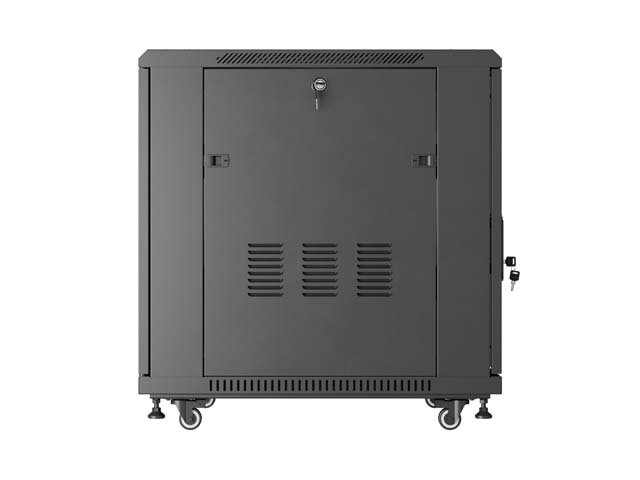 LANBERG INSTALAČNÍ RACK 19" 15U 600X800 ČERNÉ SKLENĚNÉ DVEŘE (PLOCHÉ BALENÍ) - obrázek č. 5