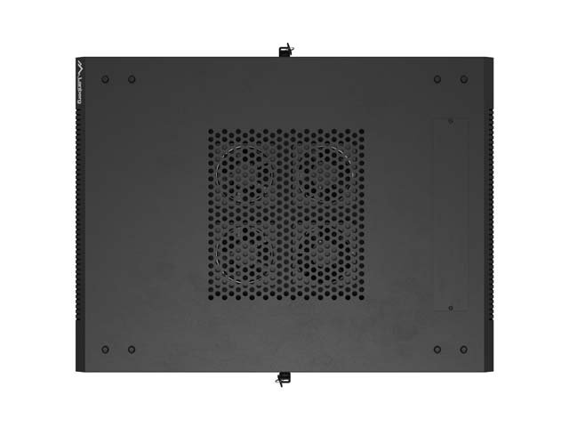 LANBERG INSTALAČNÍ SKŘÍŇOVÝ ROZVADĚČ 19" 22U 600X800 ČERNÉ SKLENĚNÉ DVEŘE (PLOCHÉ BALENÍ) - obrázek č. 6