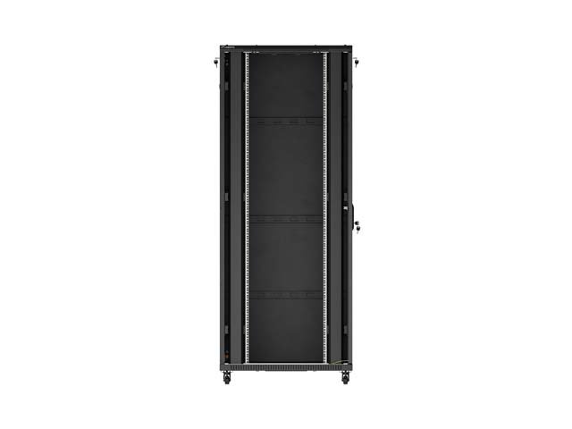 LANBERG 19" VOLNĚ STOJÍCÍ RACKOVÁ SKŘÍŇ 42U / 800X1000 (FLAT PACK) S PROSKLENÝMI DVEŘMI ČERNÁ - obrázek č. 4