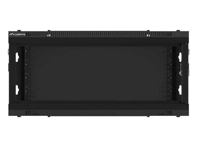 LANBERG RACKOVÁ SKŘÍŇ 19" PRO MONTÁŽ NA STĚNU 4U / 600X600 (FLAT PACK) V2 ČERNÁ - obrázek č. 9