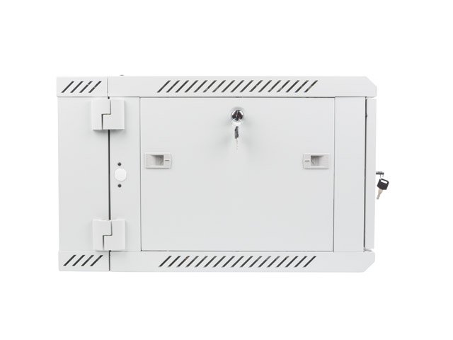 LANBERG RACKOVÁ SKŘÍŇ 19" DVOUDÍLNÁ NÁSTĚNNÁ 6U / 600X600 (FLAT PACK) ŠEDÁ - obrázek č. 1