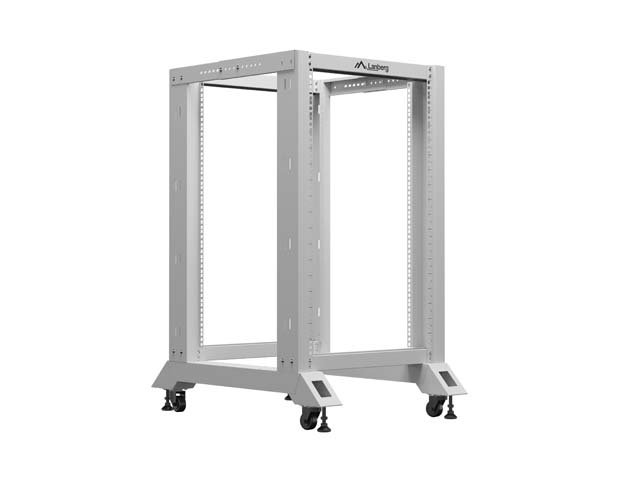 LANBERG OTEVŘENÝ RACK 19" 18U 600X800 ŠEDÝ - obrázek č. 1
