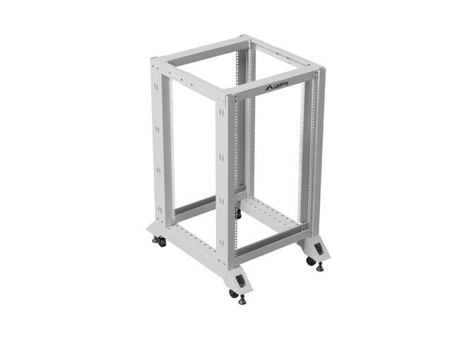 LANBERG OTEVŘENÝ RACK 19" 18U 600X800 ŠEDÝ - obrázek č. 4
