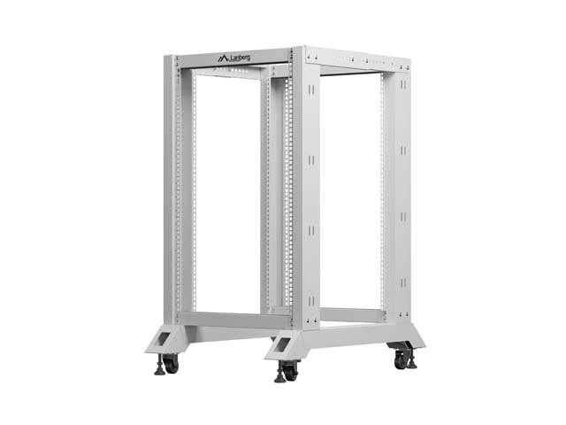 LANBERG OTEVŘENÝ RACK 19" 18U 600X800 ŠEDÝ - obrázek produktu