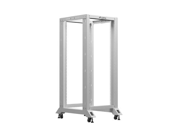 LANBERG OTEVŘENÝ RACK 19" 27U 600X800 ŠEDÝ - obrázek č. 1