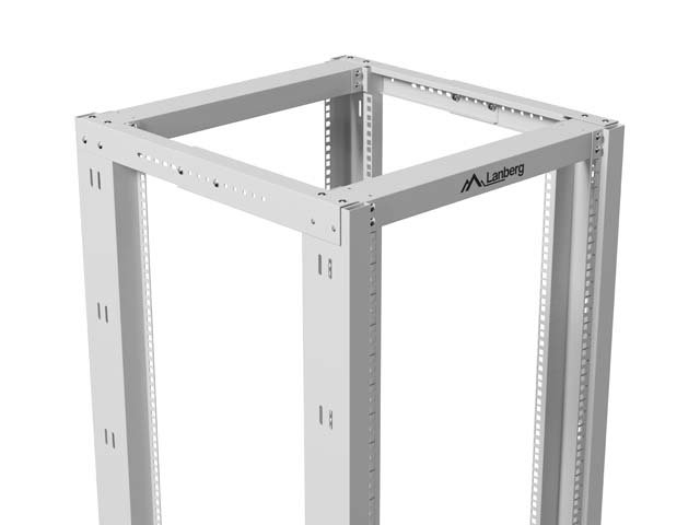 LANBERG OTEVŘENÝ RACK 19" 27U 600X800 ŠEDÝ - obrázek č. 6