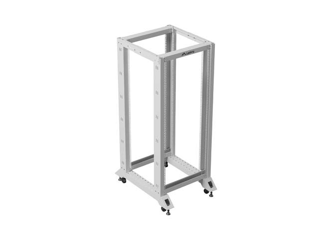 LANBERG OTEVŘENÝ RACK 19" 27U 600X800 ŠEDÝ - obrázek č. 4