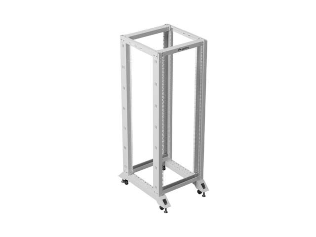 LANBERG OTEVŘENÝ RACK 19" 32U 600X800 ŠEDÝ - obrázek č. 4