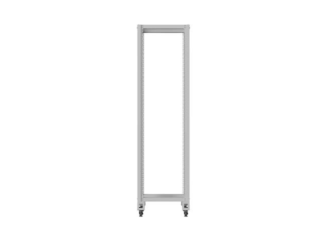 LANBERG OTEVŘENÝ RACK 19" 42U 600X800 ŠEDÝ - obrázek č. 2
