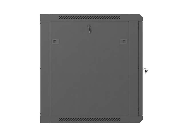 LANBERG NÁSTĚNNÁ INSTALAČNÍ SKŘÍŇ 19" 12U 600X600 ČERNÉ PERFOROVANÉ DVEŘE (PLOCHÉ BALENÍ) - obrázek č. 7