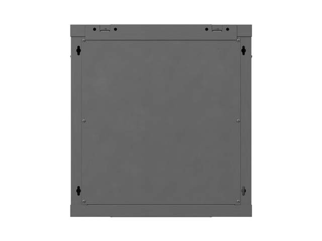 LANBERG NÁSTĚNNÁ INSTALAČNÍ SKŘÍŇ 19" 12U 600X600 ČERNÉ PERFOROVANÉ DVEŘE (PLOCHÉ BALENÍ) - obrázek č. 11