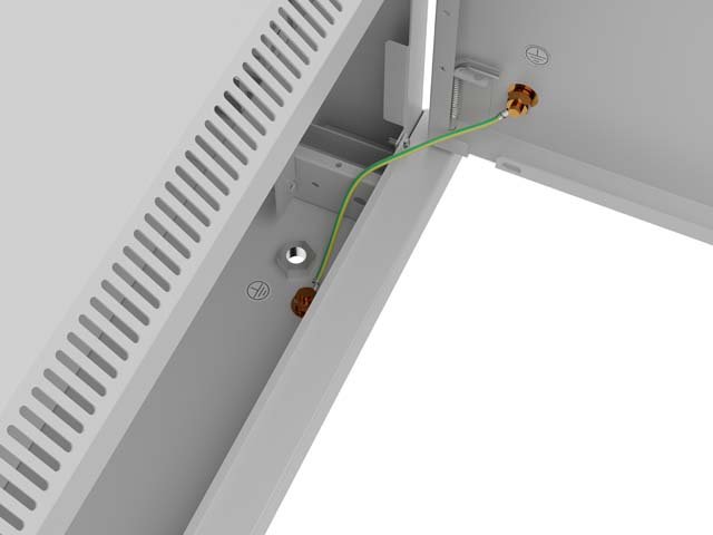 LANBERG NÁSTĚNNÁ INSTALAČNÍ SKŘÍŇ 19" 4U 600X600 ŠEDÁ KOVOVÁ DVÍŘKA (PLOCHÉ BALENÍ) - obrázek č. 10