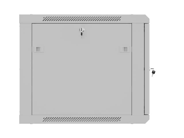 LANBERG NÁSTĚNNÁ INSTALAČNÍ SKŘÍŇ 19" 9U 600X600 ŠEDÉ PERFOROVANÉ DVEŘE (PLOCHÉ BALENÍ) - obrázek č. 7