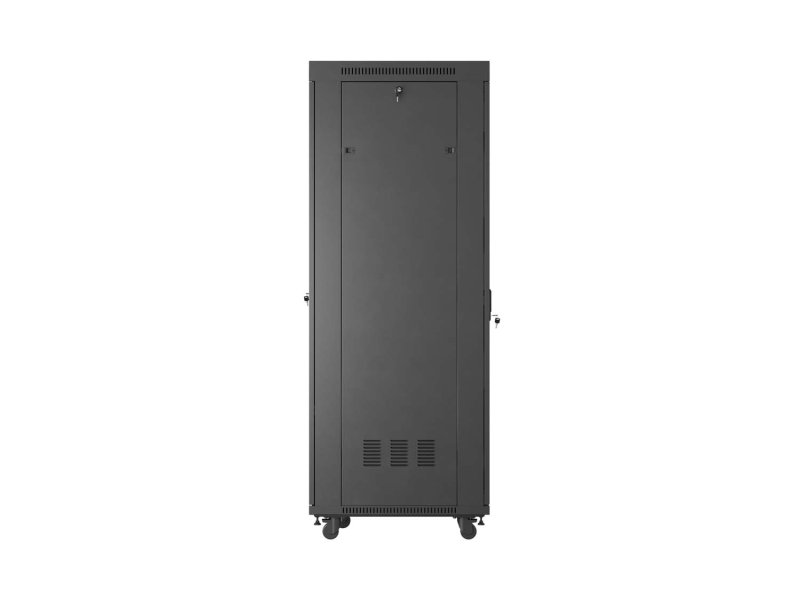 LANBERG 19" VOLNĚ STOJÍCÍ RACKOVÁ SKŘÍŇ 42U / 600X800 (FLAT PACK) S PROSKLENÝMI DVEŘMI LCD ČERNÁ - obrázek č. 6