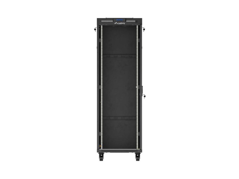 LANBERG 19" VOLNĚ STOJÍCÍ RACKOVÁ SKŘÍŇ 37U / 600X800 (FLAT PACK) S PROSKLENÝMI DVEŘMI LCD ČERNÁ - obrázek č. 4