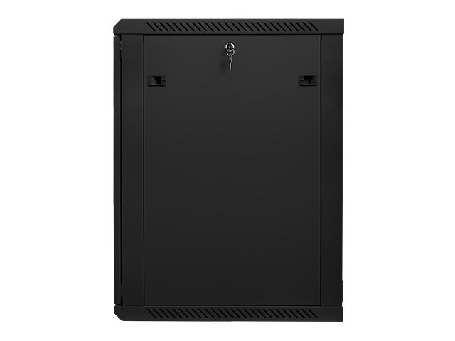 Nástěnný rack 19" 18U 600X600mm černý flat pack - obrázek č. 4