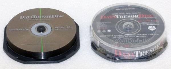 Média DVD+R DTD 160let životnost 4,7GB 4x, 10ks cb - obrázek produktu