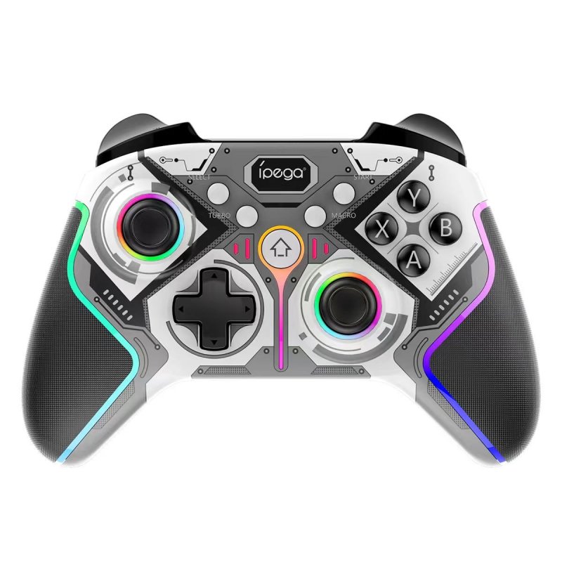 iPega 9666HH Bluetooth RGB Gamepad pro Android / iOS / PS3 / PS4 / PC / N-Switch Gray - obrázek produktu