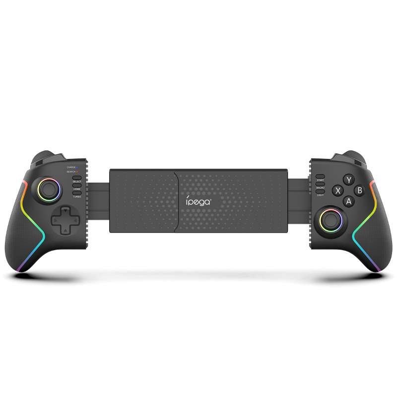 iPega 9122 Wireless Stretching RGB Gamepad pro Android / iOS / PS3 / PS4 / PC Black - obrázek produktu