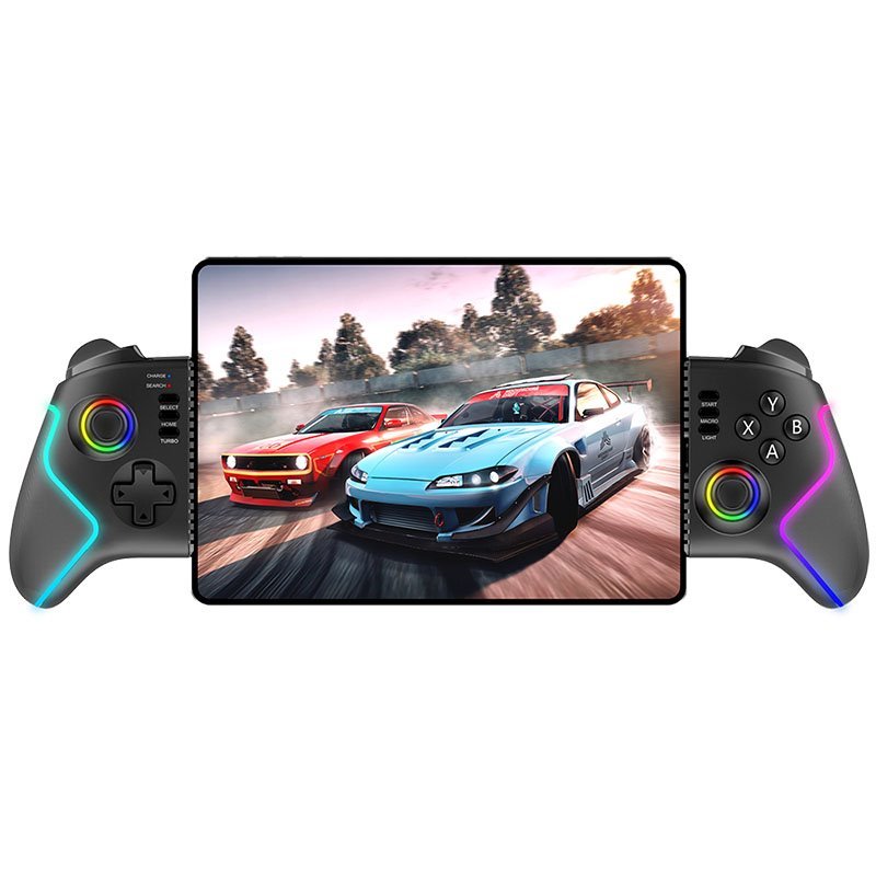 iPega 9122 Wireless Stretching RGB Gamepad pro Android / iOS / PS3 / PS4 / PC Black - obrázek č. 3