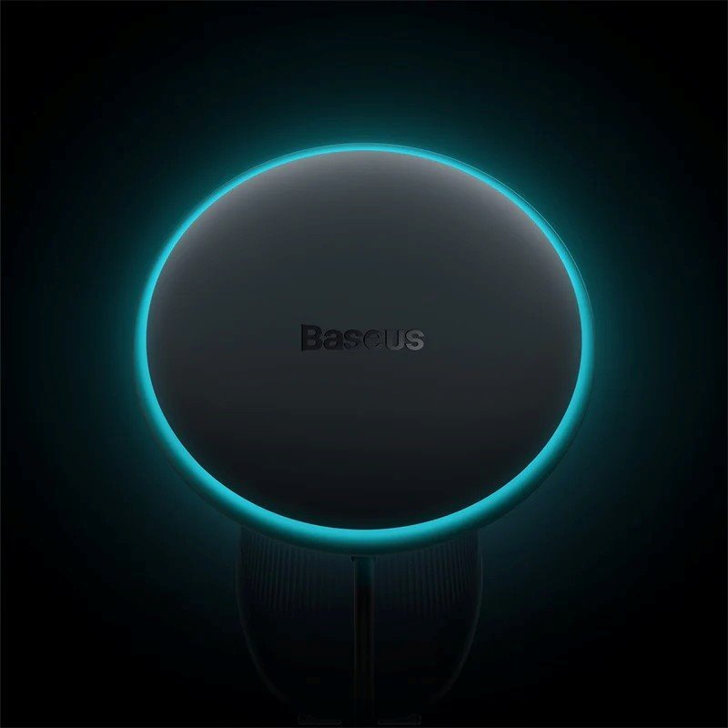 Baseus CW01 Magnetický Držák do Auta s Bezdrátovým nabíjením 15W Cluster Black - obrázek č. 2
